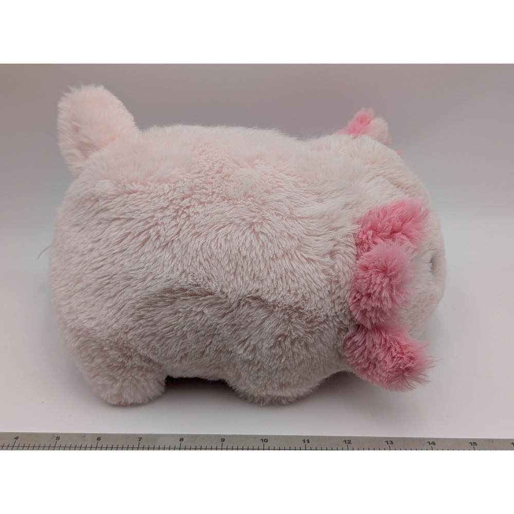 Aurora Axolotyl Pink Round Plush 2023 Stuffed Animal Toy - Picture 5 of 8